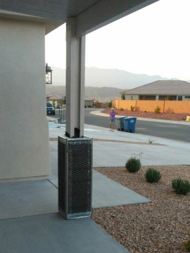 Stucco Column Construction